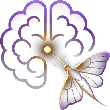 TradeInMind -- a brain and a moth drawn to the light within it